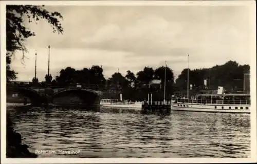 Ak Potsdam in Brandenburg, Havelhof, Dampfer