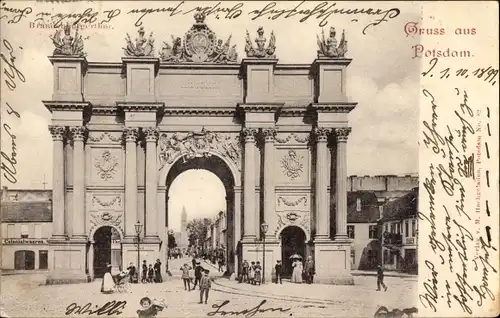 Ak Potsdam in Brandenburg, Brandenburger Tor