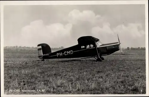 Ak Flugzeug, PH-CMD Koolhoven