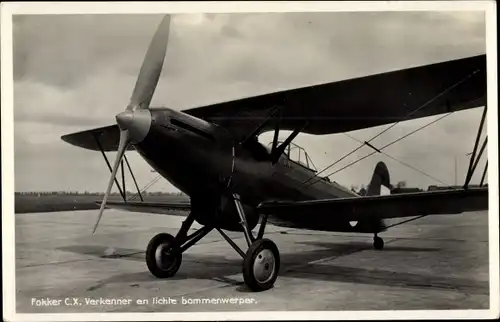 Ak Flugzeug, Fokker CX, Verkenner en lichte bommenwerper
