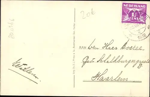 Ak Flugzeug, De Kooy, Vliegmachine