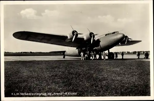 Ak Flugzeug, KLM-verkeersvliegtuig de Arend FXXXVI