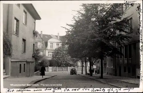 Ak Barmen Wuppertal in Nordrhein Westfalen, Parsevalstraße
