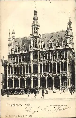 Ak Bruxelles Brüssel, La Maison du Roi