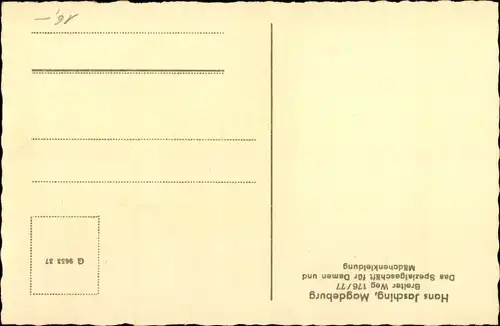Ak Magdeburg an der Elbe, Handlung Hans Jasching, Breiter Weg 176