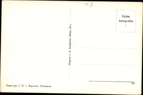 Ak Sloten Friesland Niederlande, Wooudsenderpoort