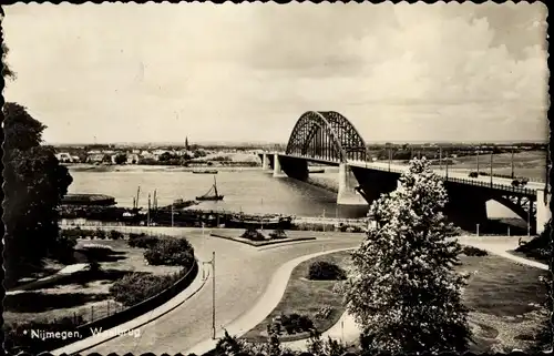 Ak Nijmegen Gelderland, Westbrug