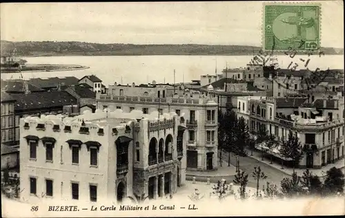 Ak Bizerte Tunesien, Le Cercle Militaire et le Canal