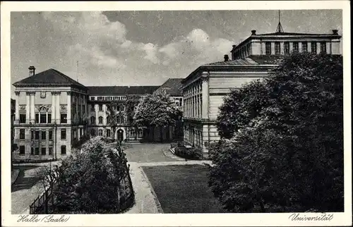 Ak Halle an der Saale, Universität