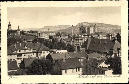 Ak Jena in Thüringen, Blick auf das Zeisswerk, Panorama