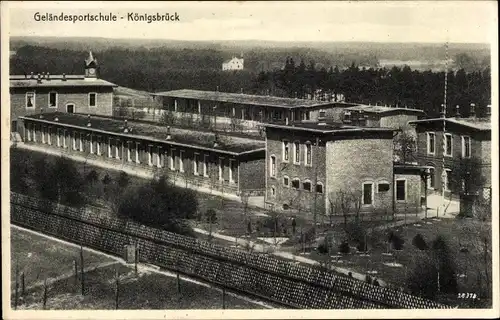 Ak Königsbrück in der Oberlausitz, Geländesportschule
