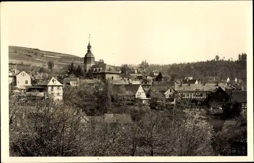 Ak Berga an der Elster Thüringen, Ortsansicht