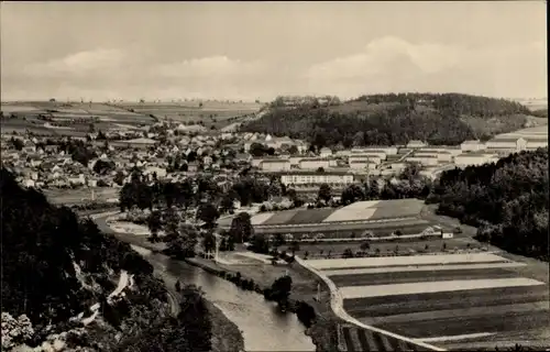 Ak Berga an der Elster Thüringen, Panorama