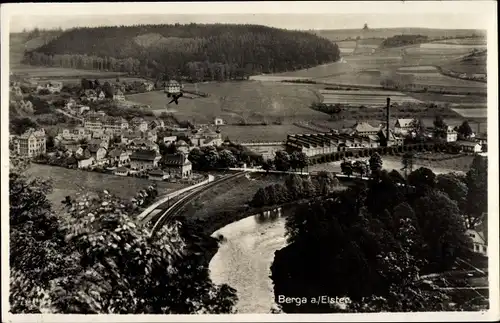 Ak Berga an der Elster Thüringen, Panorama