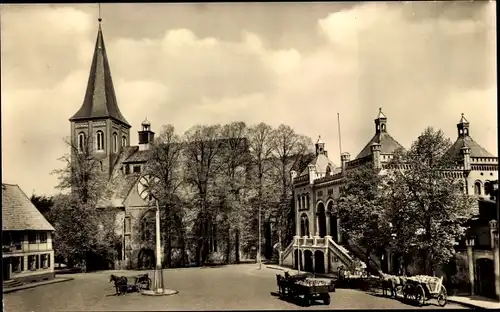 Ak Wittenburg in Mecklenburg, Marktplatz