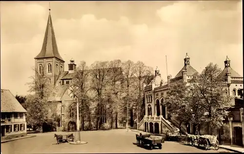 Ak Wittenburg in Mecklenburg, Marktplatz