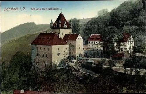 Ak Liebstadt Erzgebirge Sachsen, Schloss Kuckuckstein