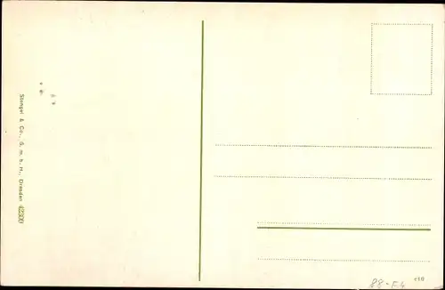 Ak Ostseebad Göhren auf Rügen, Partie an der Schlucht, Blick aufs Meer