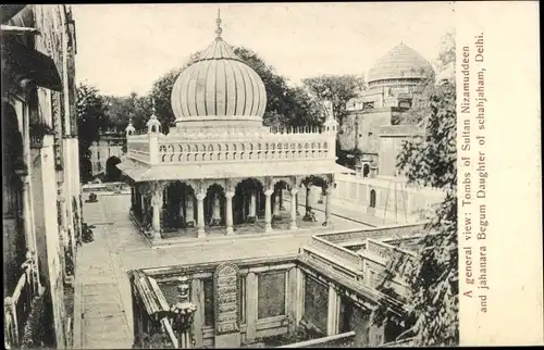Ak Delhi Indien, Tomb of Sultan Nizamuddeen, Nizamuddin