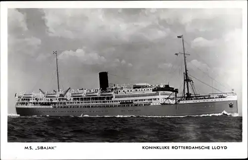Ak MS Sibajak, Koninklijke Rotterdamsche Lloyd
