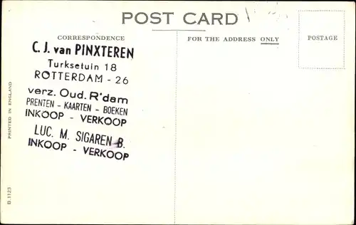 Künstler Ak Dampfer RMS Ivernia, Cunard Line