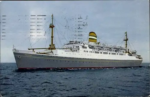 Ak Passagierschiff, SS Maasdam, Holland America Line