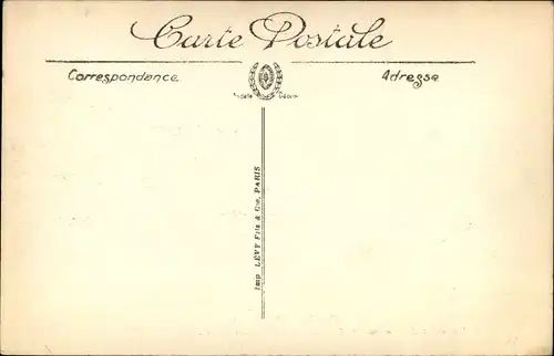 Ak Paquebot Paris, CGT French Line