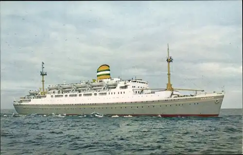 Ak Dampfschiff SS Maasdam, HAL