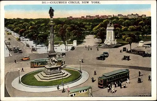 Ak New York City USA, Columbus Circle