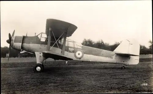 Foto Ak Britisches Militärflugzeug, Fairey Albacore, L7083