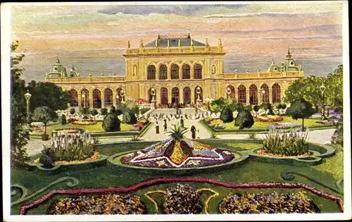 Künstler Ak Wien 1 Innere Stadt, Stadtpark, Kursalon