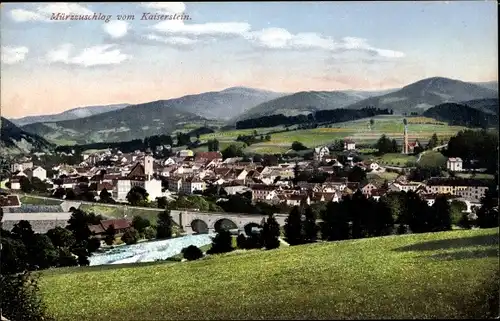 Ak Mürzzuschlag Steiermark, Gesamtansicht