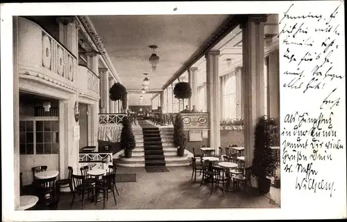 Ak Dresden Nordost Weißer Hirsch, Parkhotel Weißer Hirsch