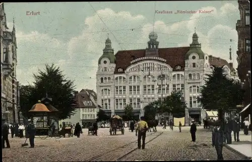 Ak Erfurt in Thüringen, Kaufhaus Römischer Kaiser