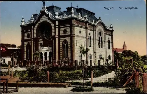 Judaika Ak Uschhorod Ungvar Ukraine, Izr. templom, Synagoge