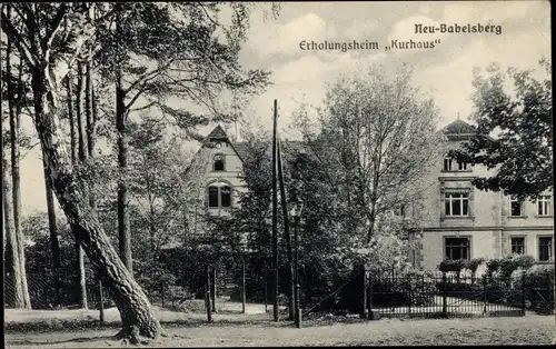 Ak Neubabelsberg Potsdam in Brandenburg, Erholungsheim Kurhaus