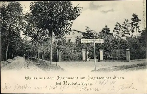 Ak Neubabelsberg Potsdam in Brandenburg, Restaurant am Jagdschloss Stern