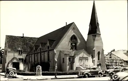 Foto Ak Santa Rosa Kalifornien USA, Baptist Church