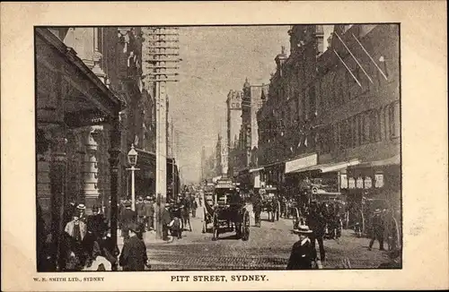 Ak Sydney Australien, Pitt Street