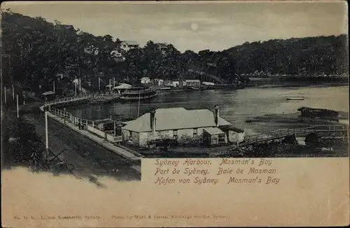 Ak Sydney Australien, Harbour, Mosman's Bay