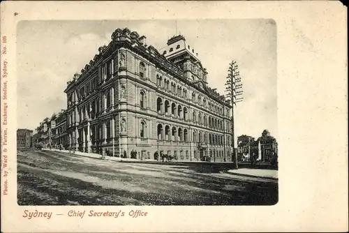 Ak Sydney Australien, Chief Secretary's Office