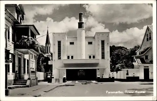 Ak Paramaribo Suriname, Tower theater