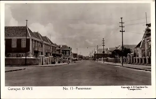 Ak Curaçao Niederländische Antillen Karibik, Pietermaai