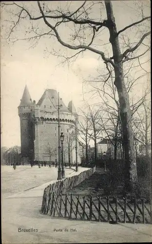 Ak Bruxelles Brüssel, Porte de Hai