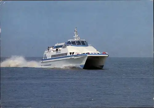 Ak Snellboot Stuifdijk, Rederij Doeksen