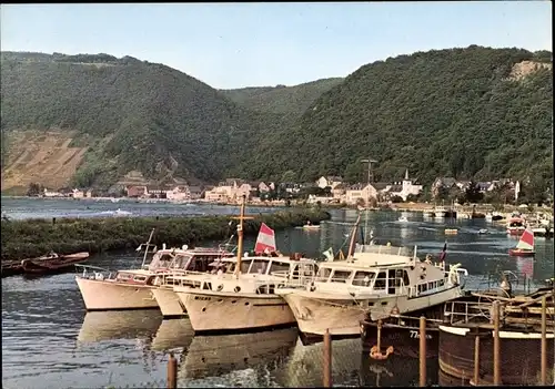 Ak Brodenbach an der Mosel, Jachthafen