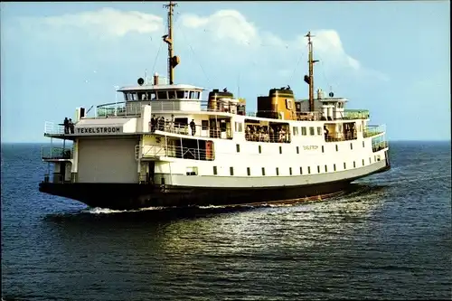 Ak Texel Nordholland Niederlande, Veerboot Texelstroom