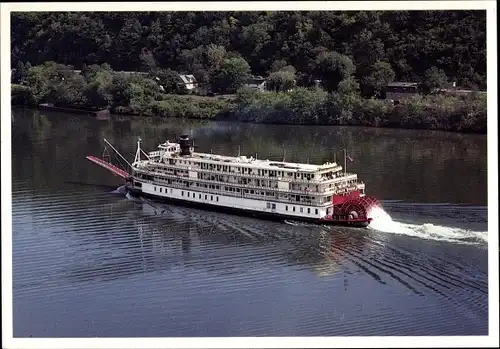 Ak Delta Queen Steamboat, Heck-Raddampfer