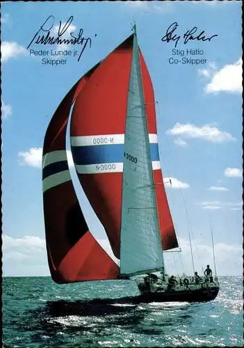 Ak Berge Viking Yacht, Peder Lunde junior, Stig Hatlo