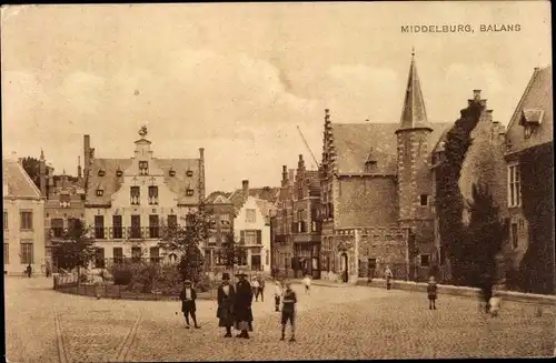 Ak Middelburg Zeeland Niederlande, Balans